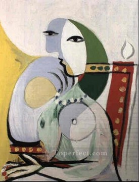 Femme dans un fauteuil 2 1932 Cubismo Pinturas al óleo